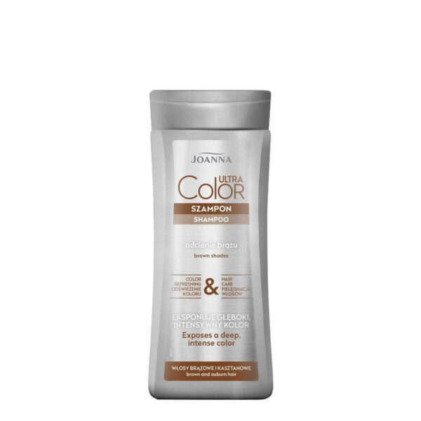 Joanna Ultra Color System Szampon do włosów brązowych i kasztanowych  200ml