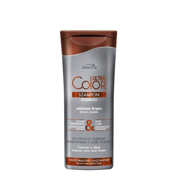 Joanna Ultra Color System Szampon do włosów brązowych i kasztanowych  200ml