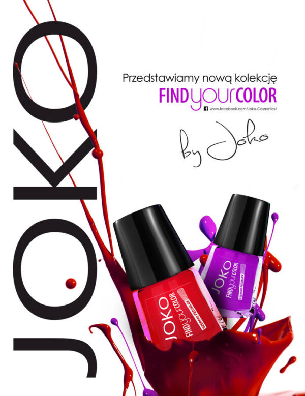 Joko Lakier do paznokci Find Your Color 107 - obrazek 2