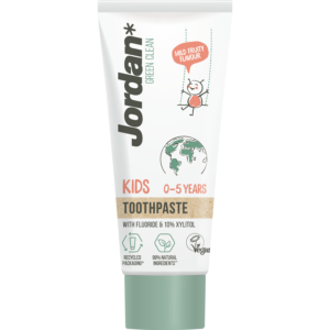 Jordan Green Clean Kids Pasta do zębów dla dzieci 0-5 lat  50ml