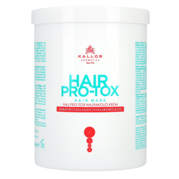KALLOS KJMN Maska do włosów Hair Pro-tox 1000ml