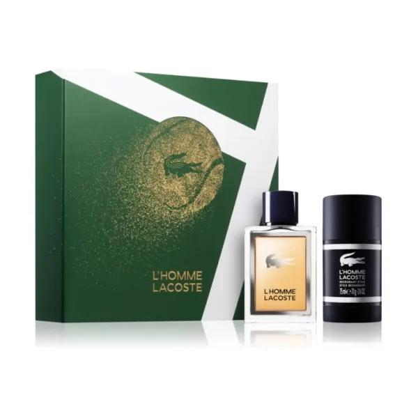 LACOSTE ZESTAW L'HOMME woda toaletowa 50ml+ dezodorant STICK 75 ML - obrazek 2