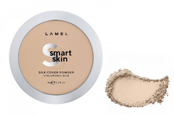 LAMEL Smart Skin Puder kompaktowy do twarzy Silk Cover nr 401  8g