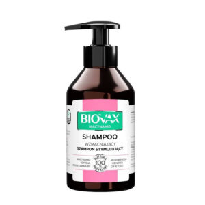 L’BIOTICA Biovax Niacynamid Wzmacniający Szampon stymulujący z niacynamidem  200ml