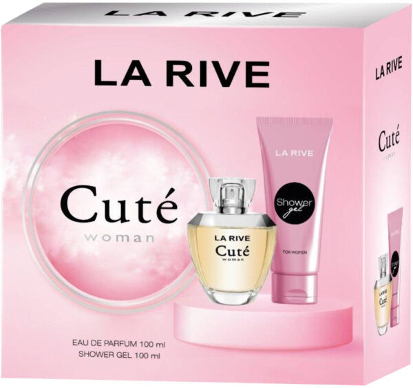 La Rive for Woman Zestaw prezentowy Cute (woda perfumowana 100ml+żel pod prysznic 100ml)