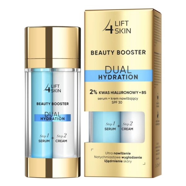 Lift 4 Skin Beauty Booster Dual Hydration Serum + Krem nawilżający SPF30(2x15ml)