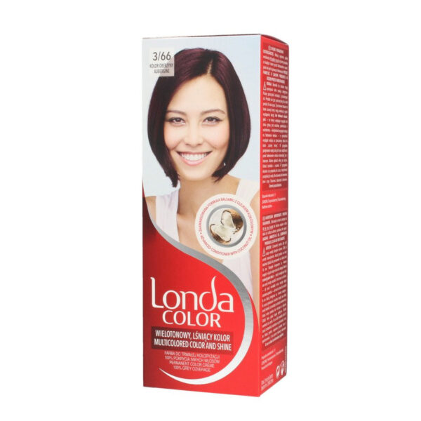 Londacolor Cream Farba do włosów nr 3/66 kolor oberżyny