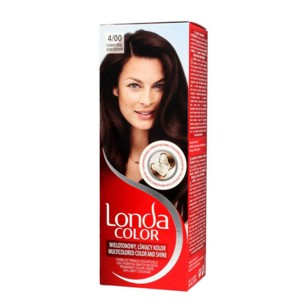 Londacolor Cream Farba do włosów nr 4/00 ciemny brąz