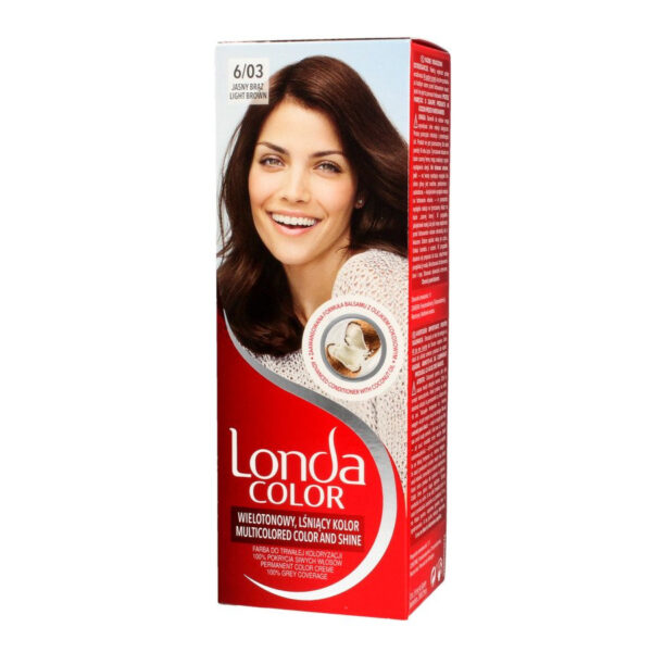 Londacolor Cream Farba do włosów nr 6/03 jasny brąz