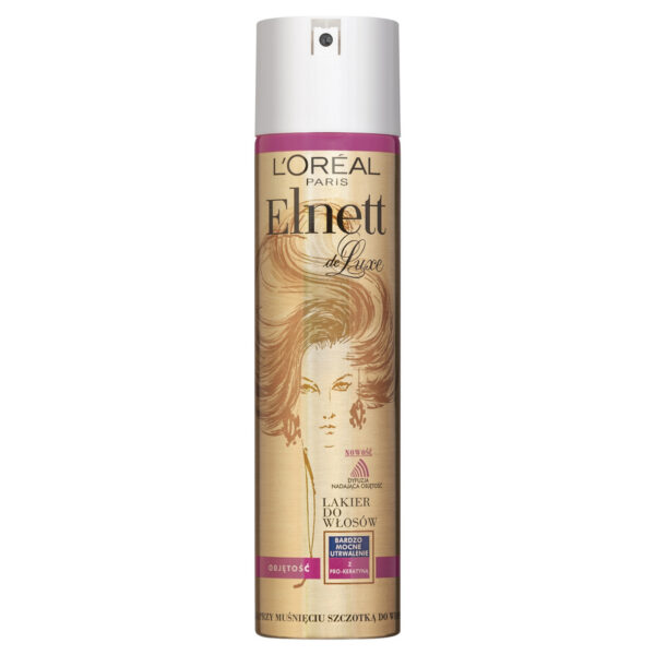 Loreal Elnett Lakier do włosów Volume zwiększający objetość - obrazek 3