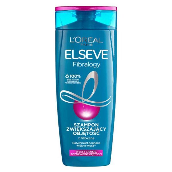 Loreal Elseve Fibralogy Szampon Zwiększający Objętość do włosów cienkich pozbawionych gęstości 400ml