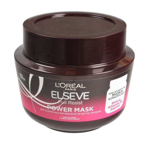 Loreal Elseve Full Resist Maska do włosów wzmacniająca Power Mask 300ml