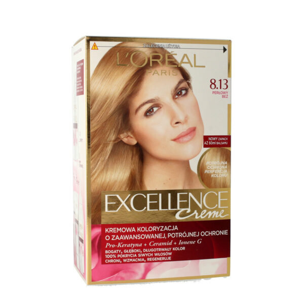 Loreal Excellence Creme Krem koloryzujący 8.13 perłowy beż