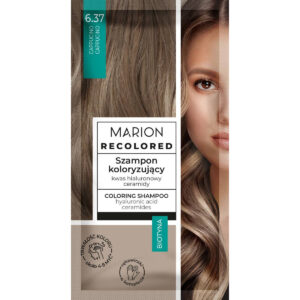 MARION Recolored Szampon koloryzujący nr 6.37 Cappucino (4-8 myć) 35ml