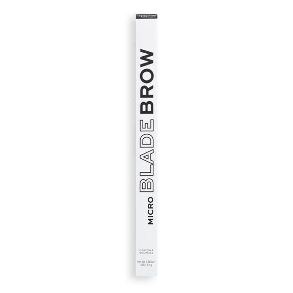 Makeup Revolution Micro Blade Brow Pencile dwustronna kredka brwi Dark Brown - obrazek 2