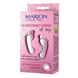 Marion Spa Złuszczający zabieg do stóp  1 op. (2x20ml) + skarpetki