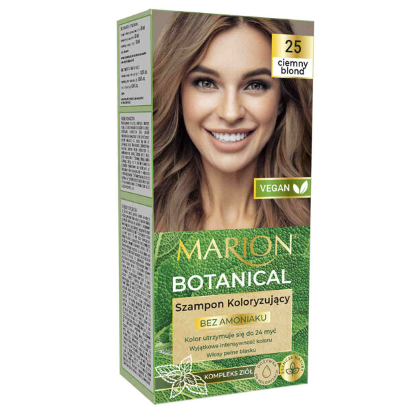 Marion Szampon koloryzujący Botanical (Vege) nr 25 Ciemny Blond