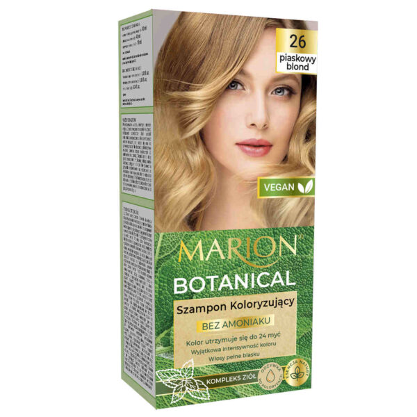 Marion Szampon koloryzujący Botanical (Vege) nr 26 Piaskowy Blond