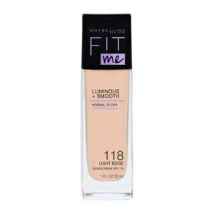 Maybelline Fit Me! Podkład rozświetlający Luminous&Smooth nr 118 Light Beige 30ml