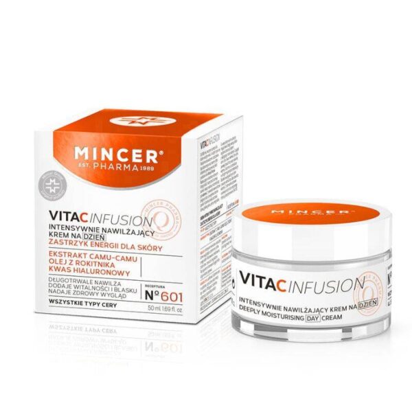 Mincer Pharma Vita C Infusion nr 601 Krem intensywnie nawilżający na dzień 50ml