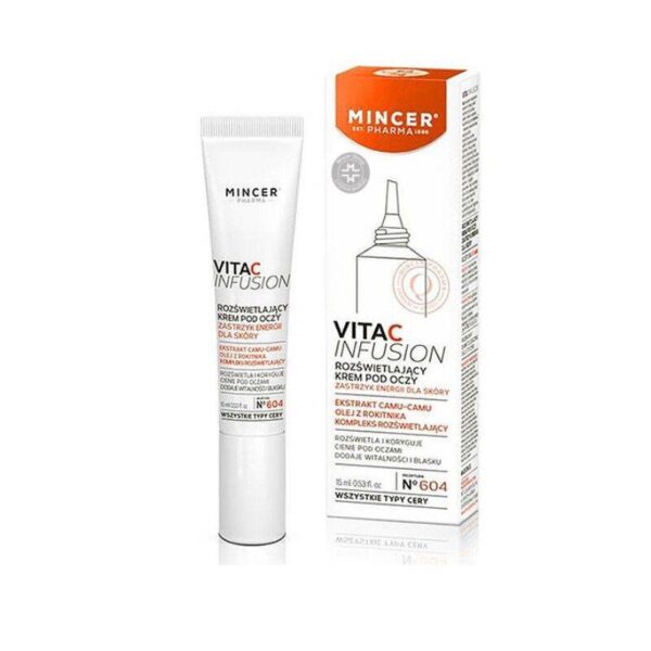 Mincer Pharma Vita C Infusion nr 604 Krem rozświetlający pod oczy 15ml