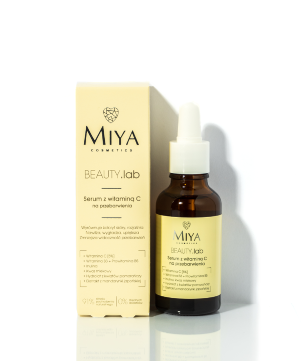 Miya Beauty.lab Serum Z Witaminą C Na Przebarwienia,