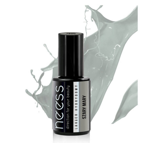 NEESS Lakier hybrydowy kauczukowy 7400 Szary mary 4ml