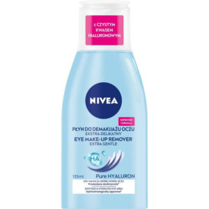 NIVEA Ekstra delikatny płyn do demakijażu oczu Pure Hyaluron 125ml