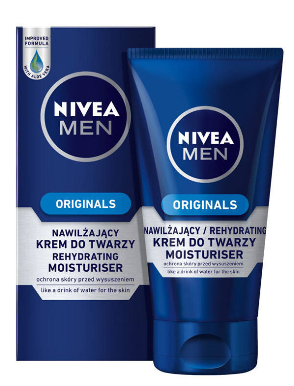 NIVEA FOR MEN Krem nawilżający do twarzy Originals 75ml - obrazek 2