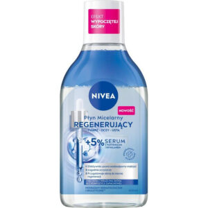 NIVEA Płyn micelarny regenerujący twarz-oczy-usta + 5% serum 400 ml