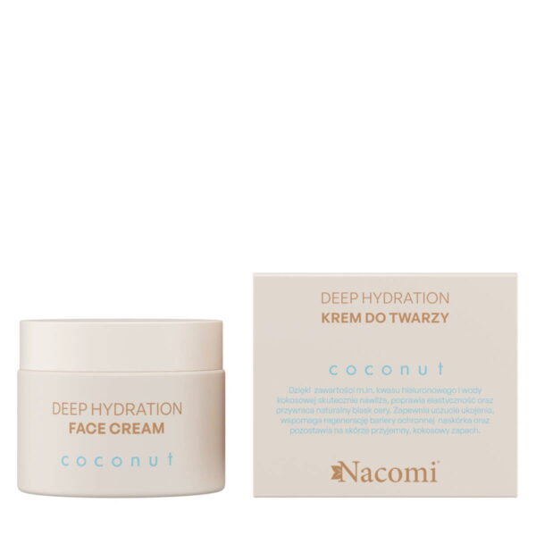 Nacomi Deep Hydration Coconut Krem do twarzy 40ml