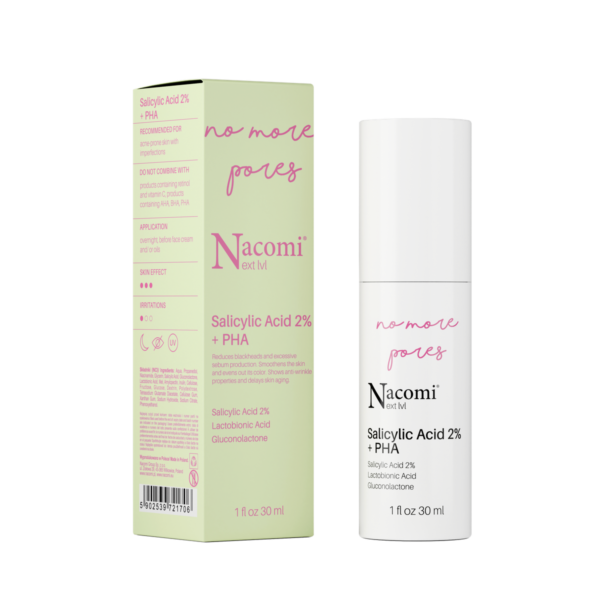 Nacomi Next Level Kwas Salicylowy 2%+ PHA 30ml