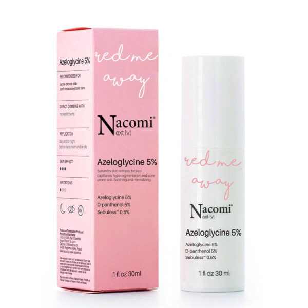 Nacomi Next Level Serum Do Twarzy Azeloglicyna 5%+B6 30ml