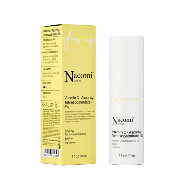 Nacomi Next Level Serum Vitamin C Ascorbyl Tetraisopalmitate 5% 30ml