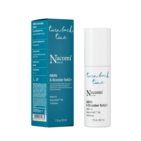 Nacomi Next Level Serum przeciwstarzeniowe na noc NMN & BOOSTER NAD+ 30ml