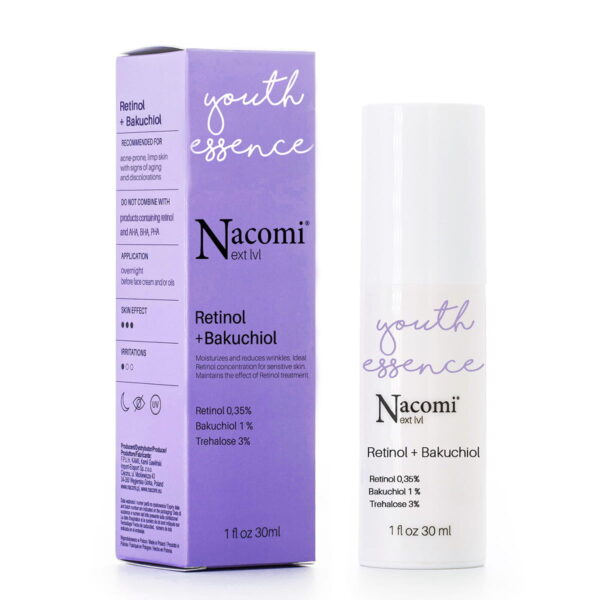 Nacomi Retinol 0,35% + Bakuchiol 1% 30 ml