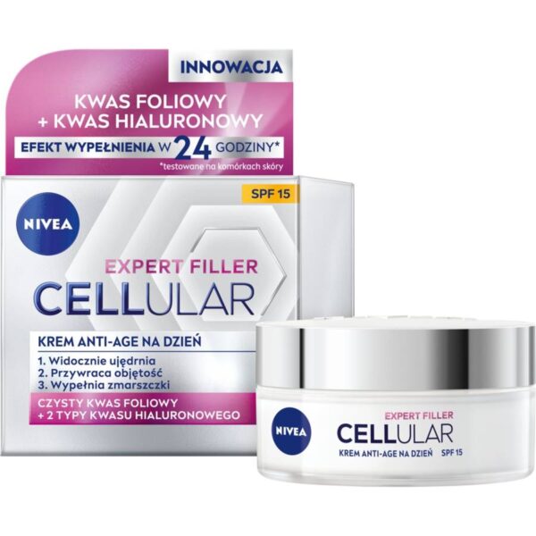 Nivea Cellular Expert Filler Krem Anti-Age na dzień SPF15 50ml