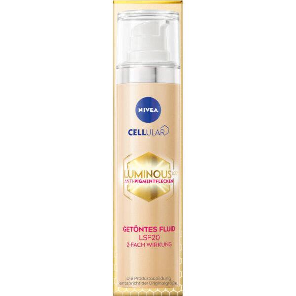 Nivea Cellular Luminous 630 Tonujący Fluid przeciw przebarwieniom SPF20  40ml