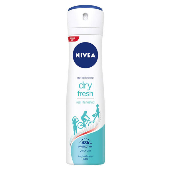 Nivea Dezodorant DRY FRESH spray damski  150ml