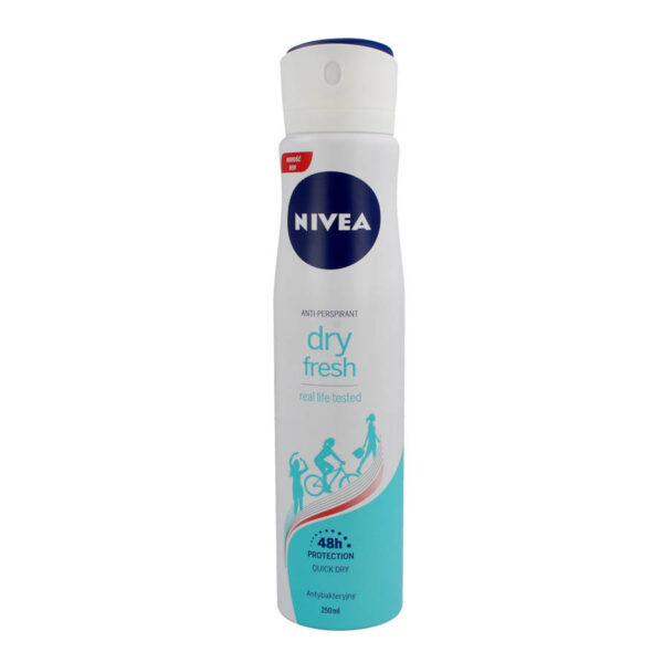 Nivea Dezodorant DRY FRESH spray damski  250ml