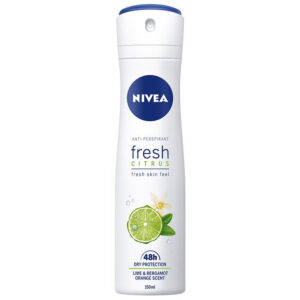 Nivea Dezodorant Fresh Citrus 48h spray damski 150ml