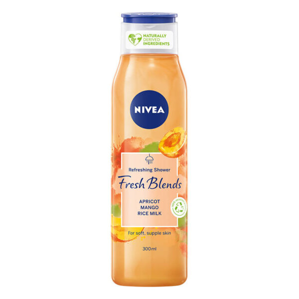 Nivea Fresh Blends Żel pod prysznic odświeżający Morela & Mango & Mleczko Ryżowe 300ml