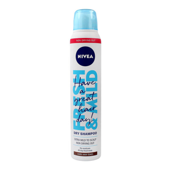 Nivea Fresh Revive Suchy Szampon do włosów 3in1 Dark 200ml