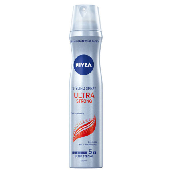 Nivea Hair Care Styling Lakier do włosów Ultra Strong  250ml