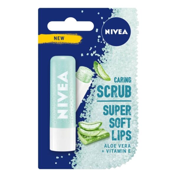 Nivea Lip Care Pielęgnujący Peeling do ust Aloe Vera  4.8g - obrazek 2