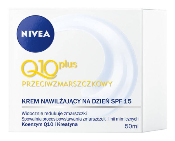 Nivea Q10 Plus Krem przeciwzmarszczkowy na dzień  50ml - obrazek 3