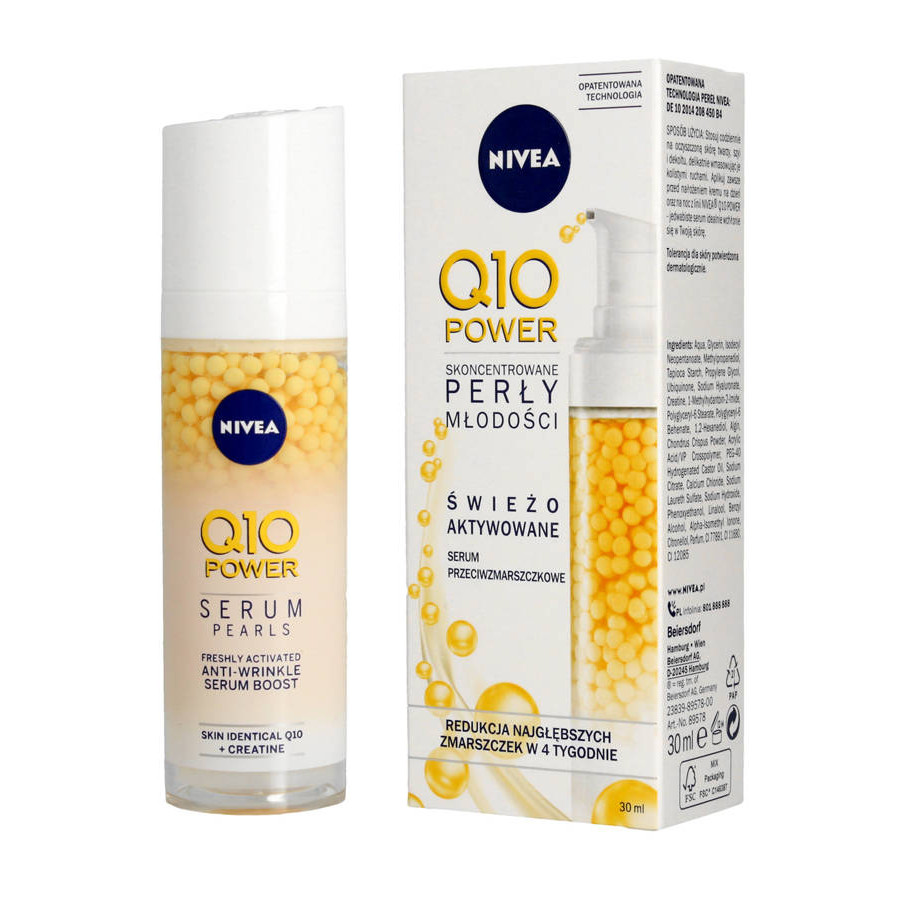 Nivea Q10 Power Skoncentrowane Perły Młodości – Serum przeciwzmarszczkowe 30ml