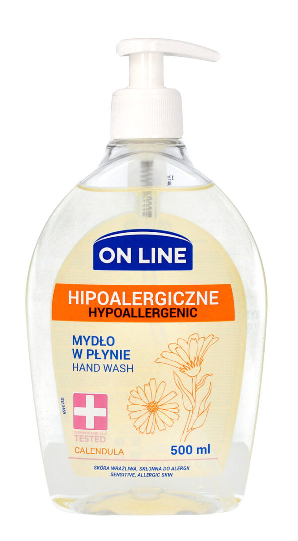 On Line Mydło w dozowniku Hipoalergiczne Calendula  500ml