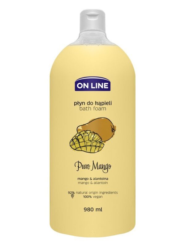 On Line Płyn do kąpieli Pure Mango 980ml - obrazek 2