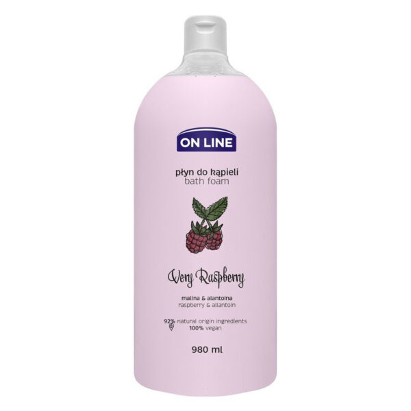 On Line Płyn do kąpieli Very Raspberry 980ml
